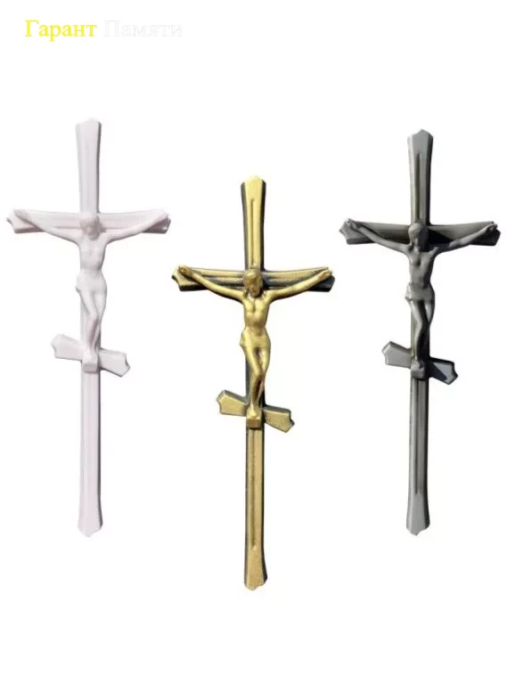 Крест с распятием (№71)-барельеф